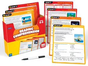 Reading Comprehension Practice Cards&nbsp;- Gr.&nbsp;<span style="white-space: nowrap;">4-5</span>
