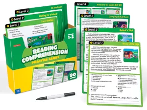 Reading Comprehension Practice Cards&nbsp;- Gr.&nbsp;<span style="white-space: nowrap;">1-2</span>