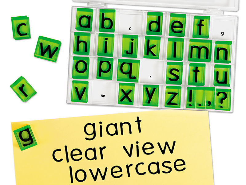 Center Enterprises Ready2learn Giant Stamper Alphabet Letters Lowercase for sale online 