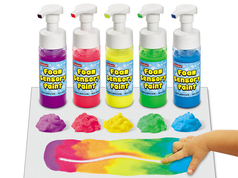 Lakeshore Fully Washable Liquid Tempera Paint - 4-Ounce Bottles - Set of 12 Colors