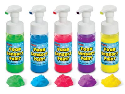 Foam Sensory Paint&nbsp;- Set&nbsp;of&nbsp;5