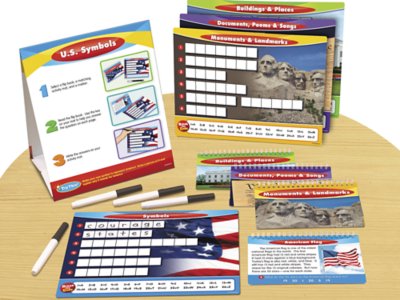 U.S. Symbols Instant Learning Center at Lakeshore Learning