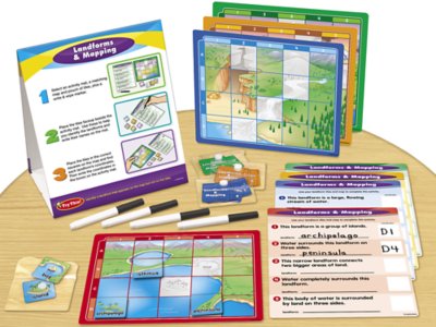 Landforms Mapping Instant Learning Center At Lakeshore Learning   Pp913