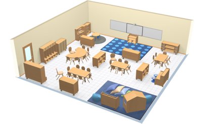 Prekindergarten Classroom Custom Layouts | Lakeshore® Furniture