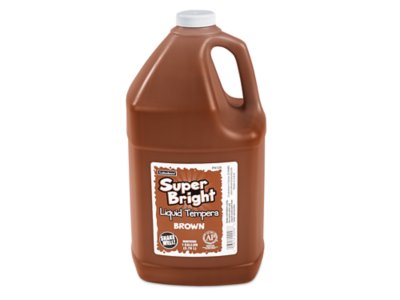 Superbright Liquid Tempera Paint - Gallon - Brown