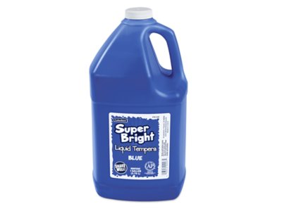 Superbright Liquid Tempera Paint - Gallon - Blue