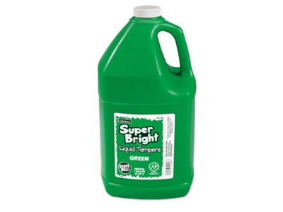 Superbright Liquid Tempera Paint - Gallon - Green