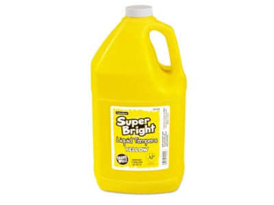 Superbright Liquid Tempera Paint - Gallon - Yellow
