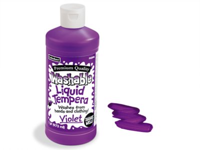  Fully Washable Liquid Tempera Paint - Pint - Violet