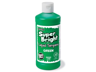 Superbright Liquid Tempera Paint - Pint - Green