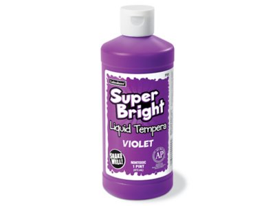 Superbright Liquid Tempera Paint - Pint - Violet
