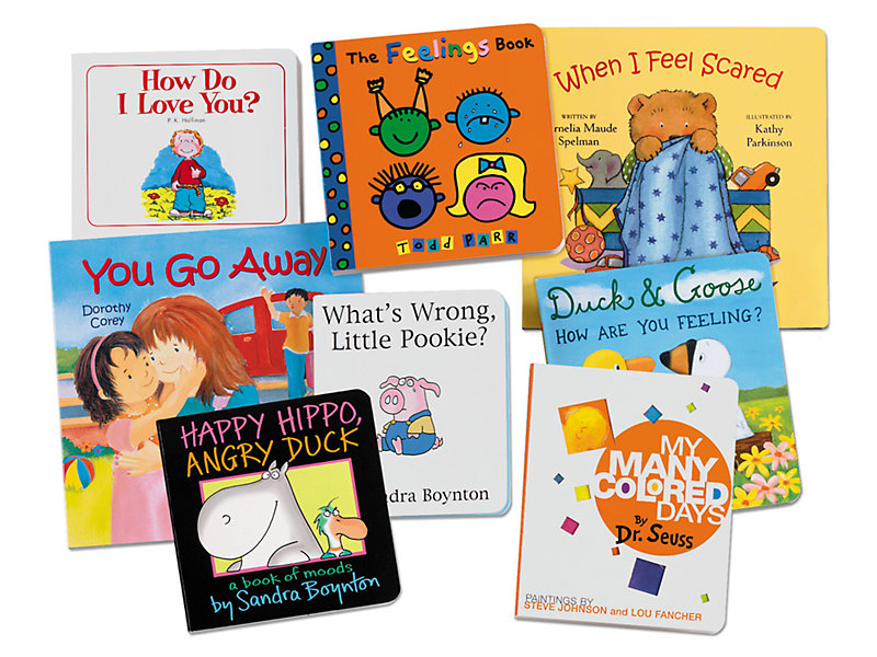Lakeshore Dealing with Feelings Board Book Collection