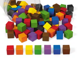 1" Color Cubes