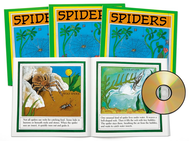 Spiders Read-Along at Lakeshore Learning