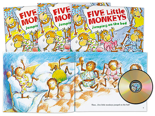 Five Little Monkeys Jumping on the Bed Read-Along at Lakeshore Learning