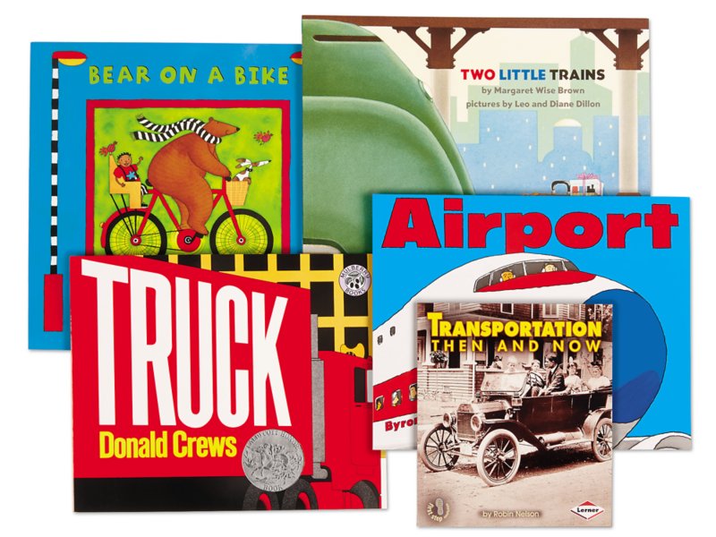 Transportation Theme Book Library at Lakeshore Learning