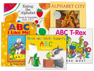 Alphabet Theme Book Library at Lakeshore Learning