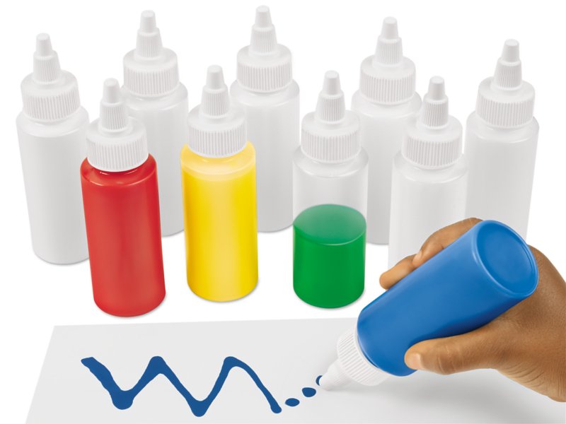 Squeeze Bottles Set of 10 at Lakeshore Learning