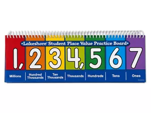 Place Value Practice Board