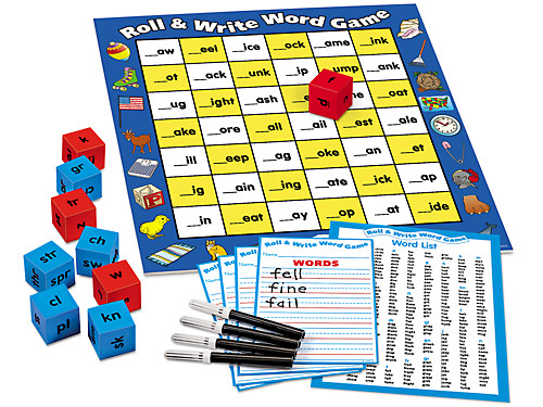 learn play write erase writing games educational fun Write n Play Dice 