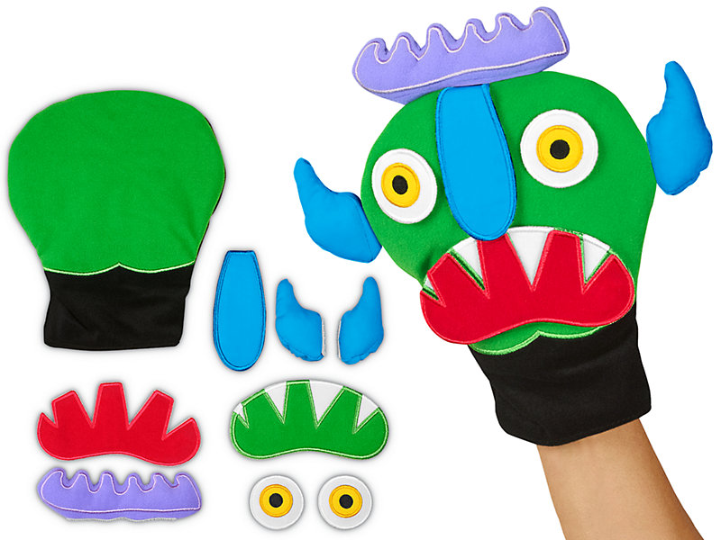 Lakeshore Go Away, Big Green Monster! Storytelling Puppet Kit