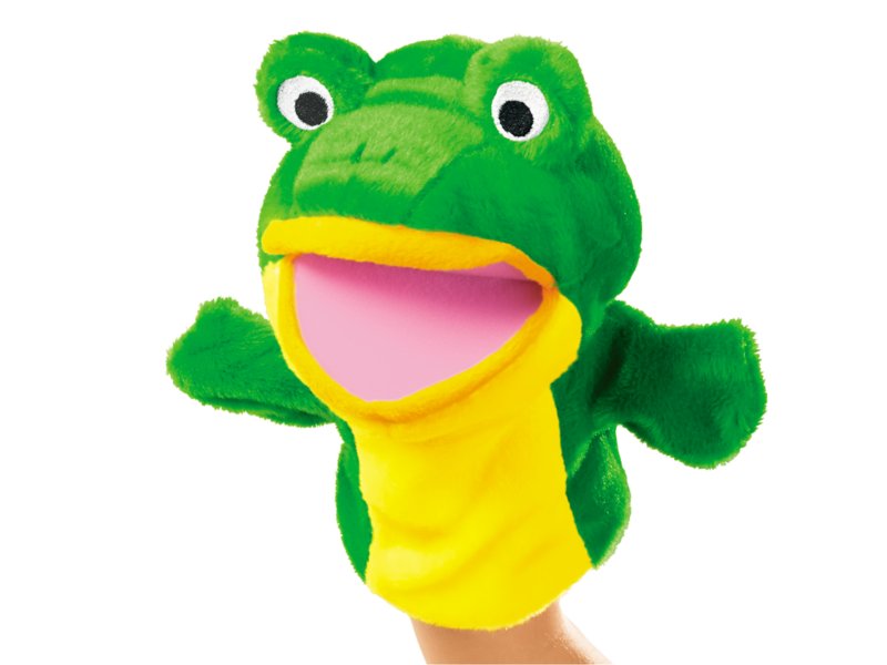 Big Mouth Frog Puppet at Lakeshore Learning