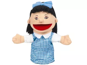 Let’s Talk! Asian Girl Puppet