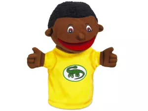 Let’s Talk! African American Boy Puppet