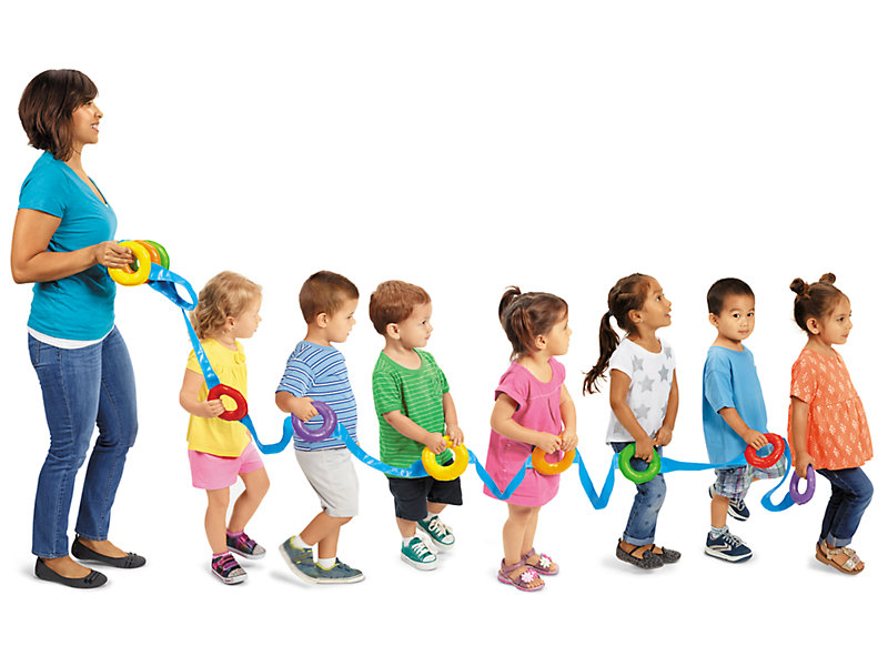 Group Leash Walking Rope Toddlers Preschool Line Safety Daycare  Kindergarten Ropes Child 