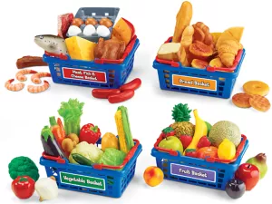 Let’s Go Shopping Food Baskets&nbsp;- Complete Set