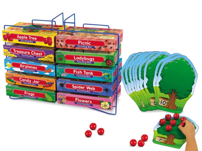 Lakeshore Counting Boxes - Complete Set at Lakeshore Learning