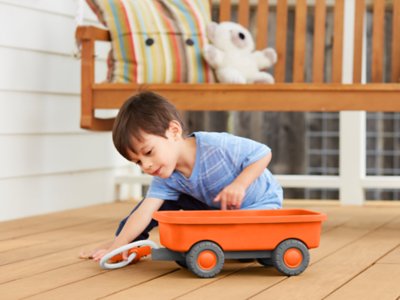 Pull-Along First Wagon at Lakeshore Learning