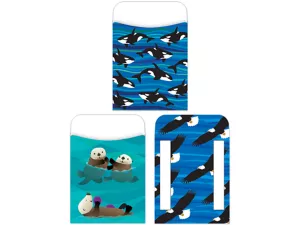 Sea&nbsp;& Sky Library Pockets&nbsp;- Variety Pack