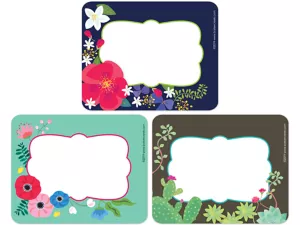 Petals&nbsp;& Prickles Name Tags&nbsp;- Variety Pack