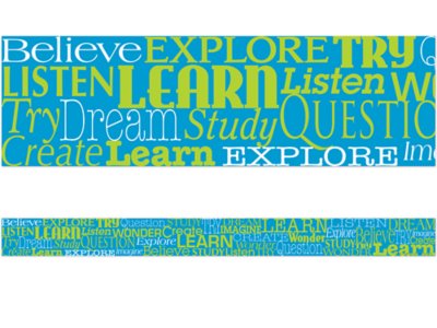 Dotted Word Wall Double-Sided Border at Lakeshore Learning