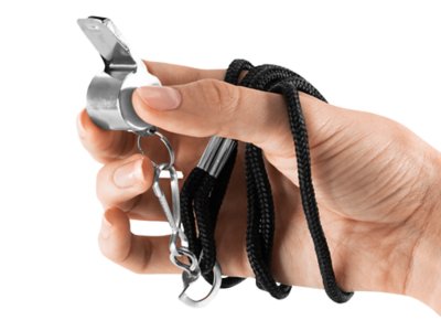 Metal Whistle&nbsp;& Lanyard