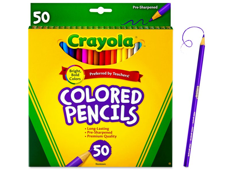 Crayola® Colored Pencils Set of 50 at Lakeshore Learning