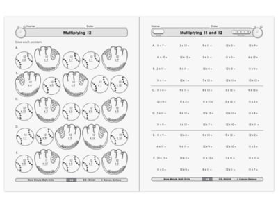 Multiplication&nbsp;& Division Minute Math Drills Workbook