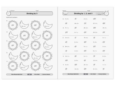 Multiplication&nbsp;& Division Minute Math Drills Workbook