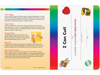 Spectrum<sup>®</sup> Let’s Learn to Cut Workbook
