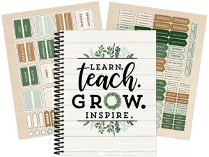 Farmhouse Lesson Plan Book