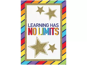 Sparkle&nbsp;& Shine Learning Has No Limits Poster