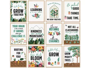 Grow Together Growth Mindset Mini Poster Pack