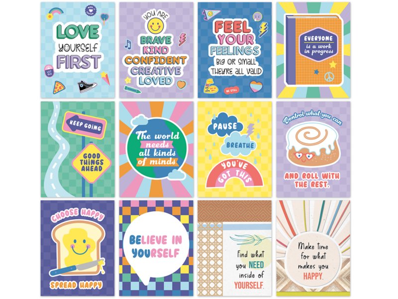 We Stick Together Motivational Mini Poster Pack at Lakeshore Learning