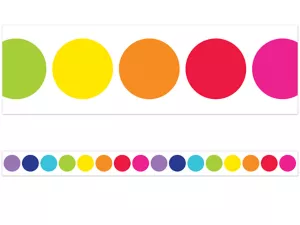 You Are a Star! Rainbow Big Dot Border