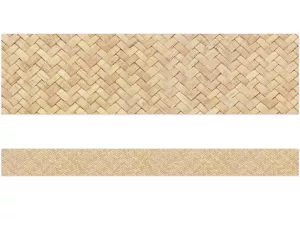 Simply Boho Wicker Border