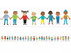 All Are Welcome Kid Border