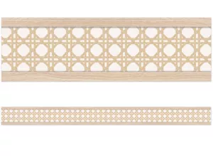 True to You Woven Rattan Border