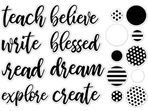 Simply Stylish Bulletin Board Set