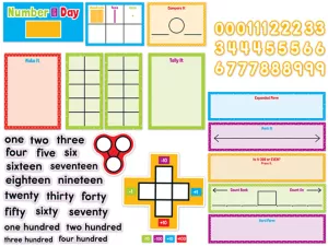 Number of the Day Bulletin Board Set